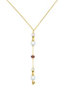 Halskette Idee Preziose dal 1987 Dame in Gelbgold Perla IP.CK18G/66